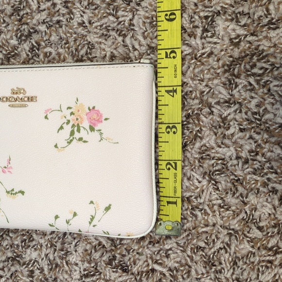 Coach chalk multi large wristlet wallet with floral bundle print - Picture 4 of 7